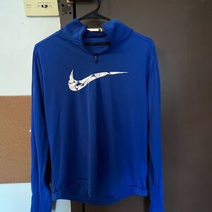 Nike Men’s Running Blue Athletic Quarter Zip